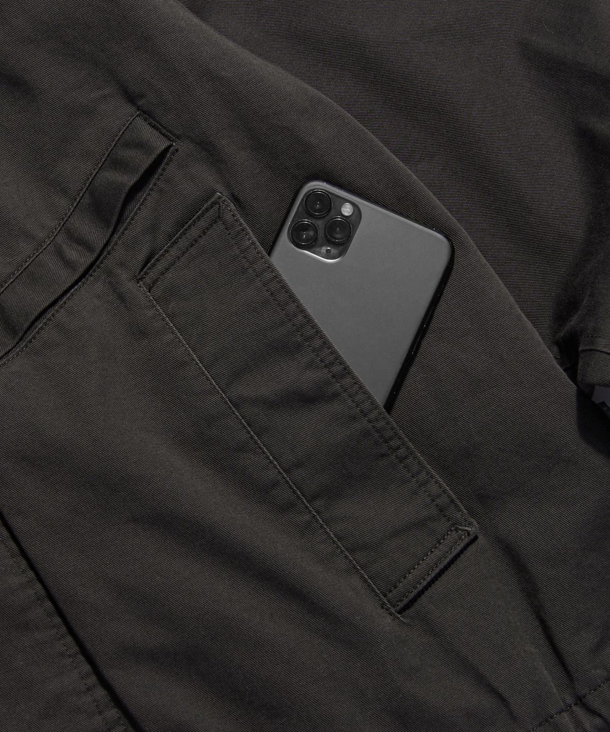 에스피오나지(ESPIONAGE) Short Hunting Jacket Dark Grey