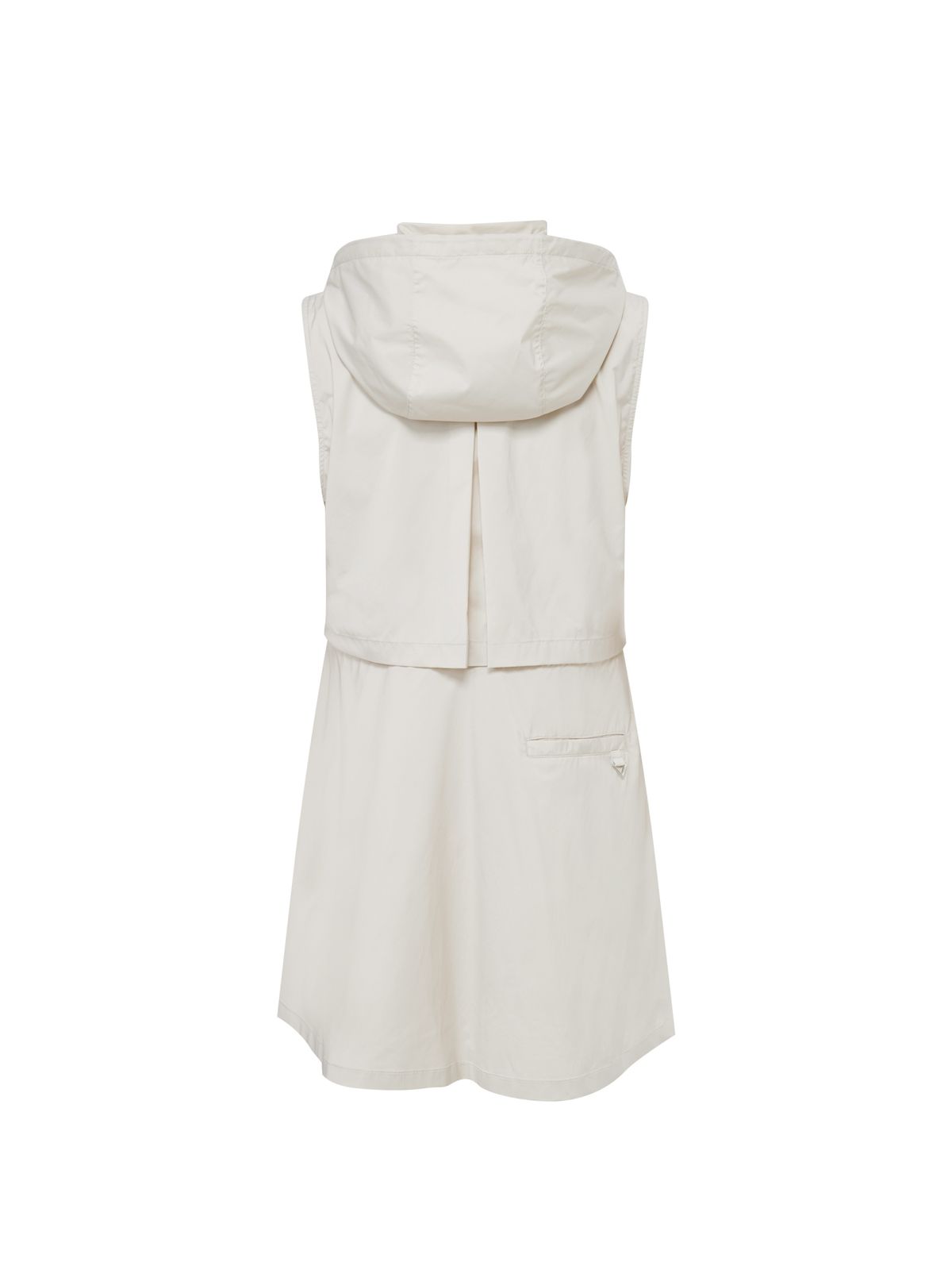 와이드앵글(WIDEANGLE) CO 긴기장 후드 풀오픈 베스트 L_Light Beige