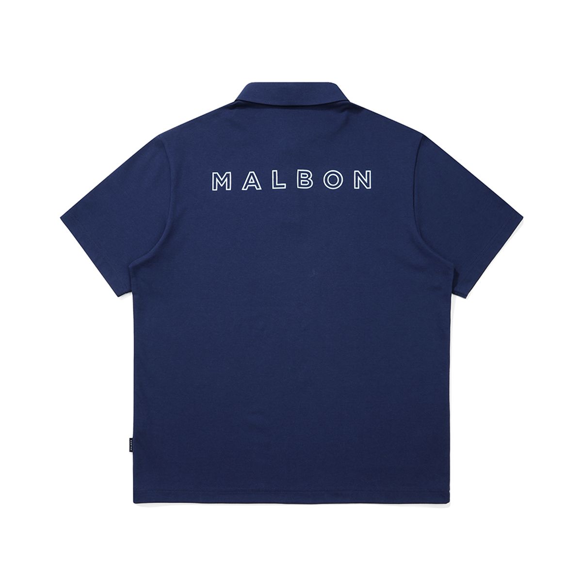 말본 골프(MALBON GOLF) 말본 베이직 CP 폴로 반팔 티셔츠 NAVY (MAN)