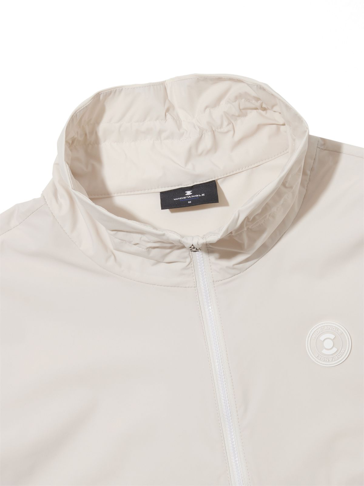 와이드앵글(WIDEANGLE) CO 캥거루포켓 하프짚업 아노락 L_Light Beige