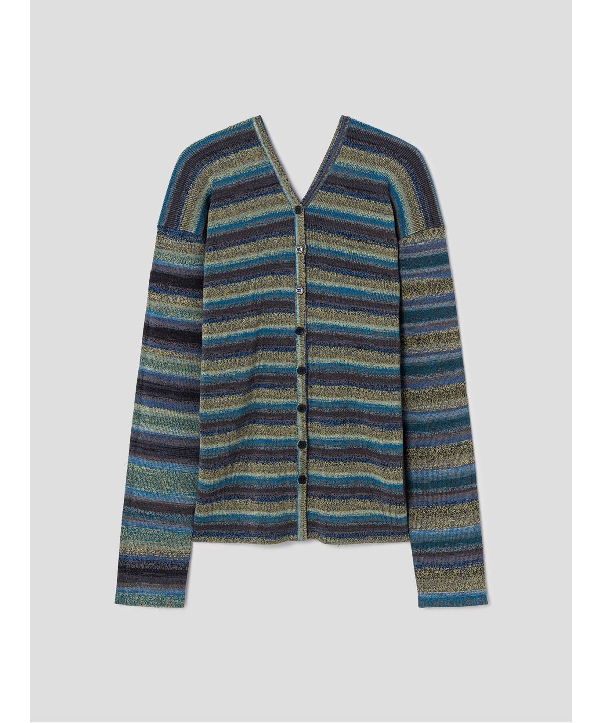 샌드 사운드(SAND SOUND) Women Stripe Cardigan  Light Green