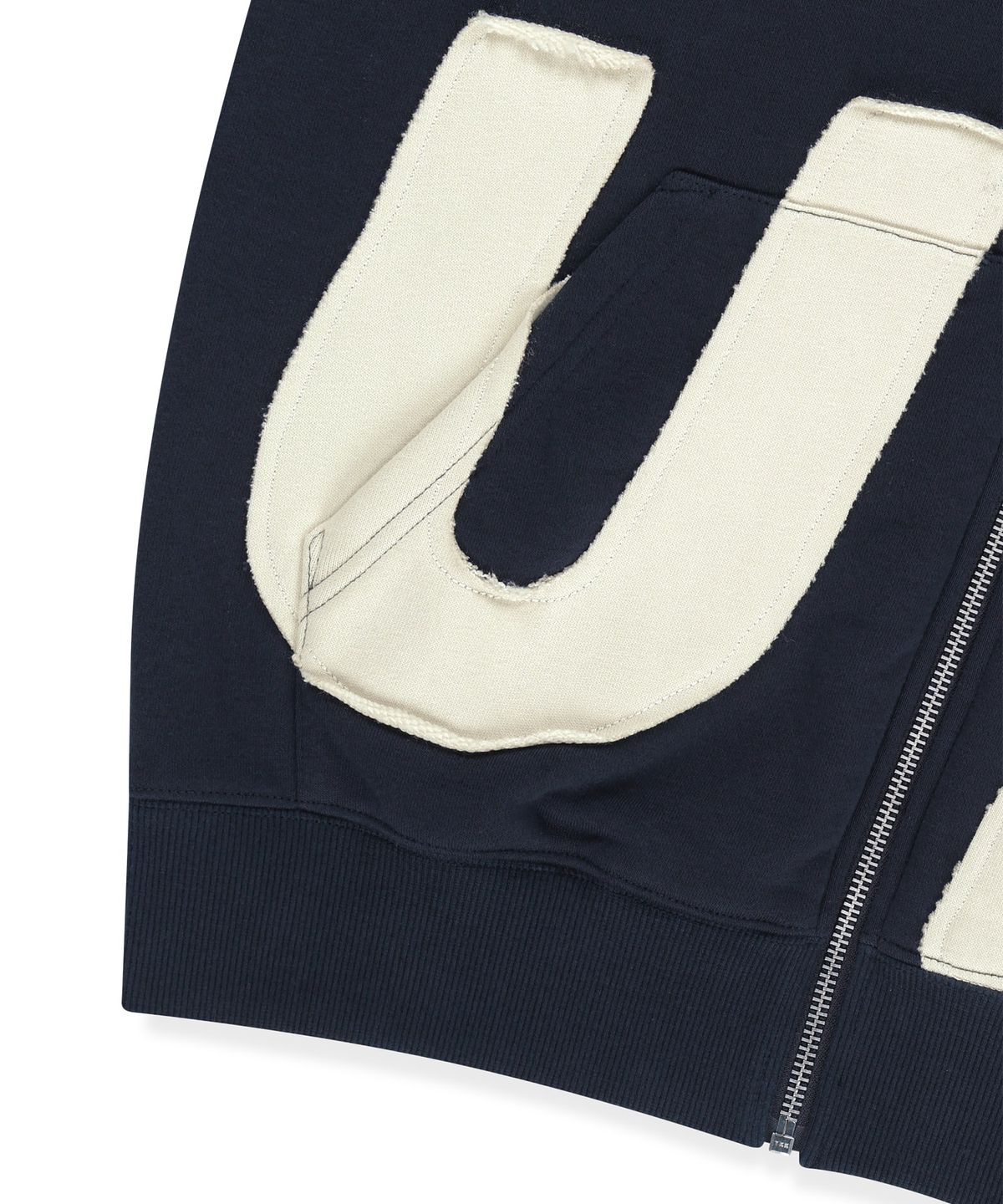 썬러브투어(SUNLOVETOUR) Capital Zip Up Hoodie Navy