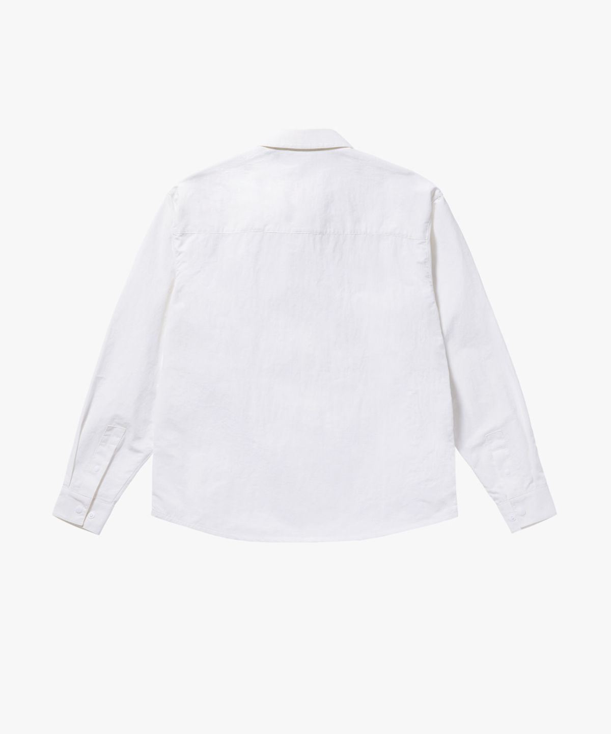골스튜디오(GOALSTUDIO) RIPSTOP AIR THROUGH LONG SLEEVE SHIRT-OFF WHITE
