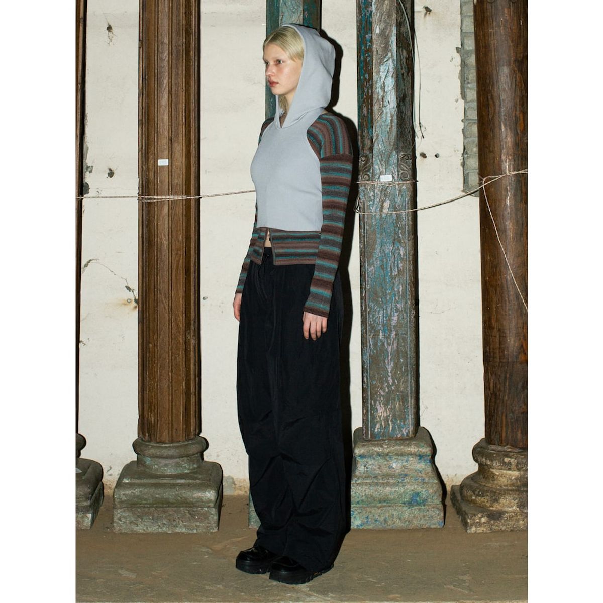 샌드 사운드(SAND SOUND) TwoTuck Cargo Pants  Black