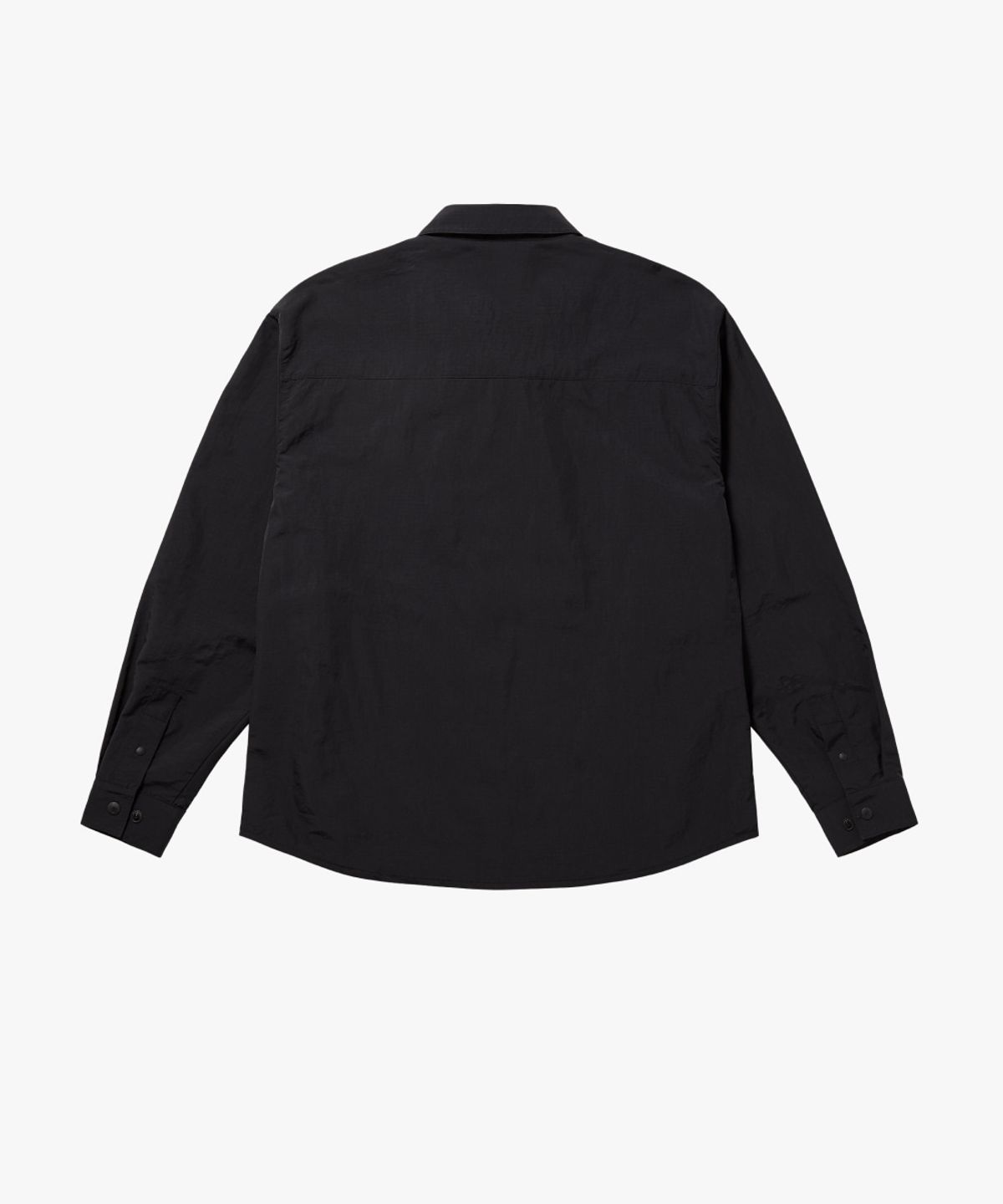 골스튜디오(GOALSTUDIO) RIPSTOP AIR THROUGH LONG SLEEVE SHIRT-BLACK