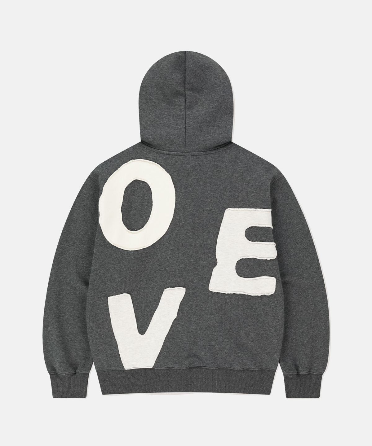 썬러브투어(SUNLOVETOUR) Capital Zip Up Hoodie Heather Charcoal