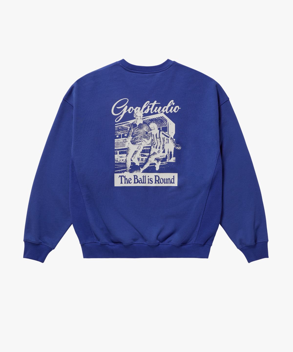 골스튜디오(GOALSTUDIO) FC VINTAGE ARTWORK SWEAT-BLUE