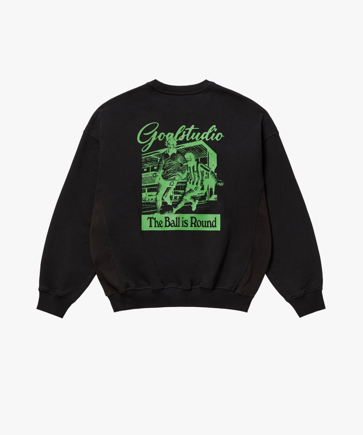 골스튜디오(GOALSTUDIO) FC VINTAGE ARTWORK SWEAT-BLACK