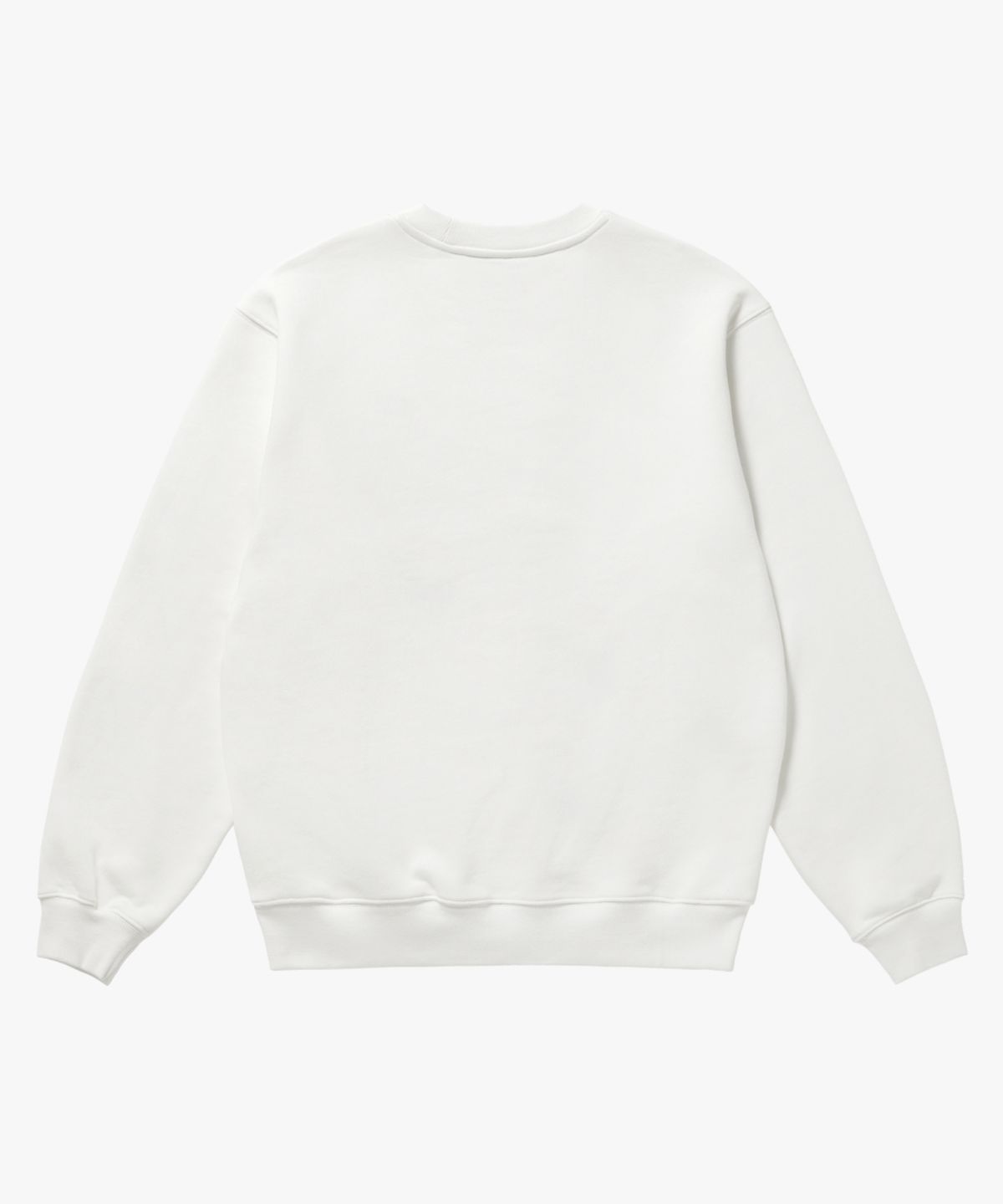 골스튜디오(GOALSTUDIO) ESSENTIAL BOX LOGO SWEAT-OFF WHITE