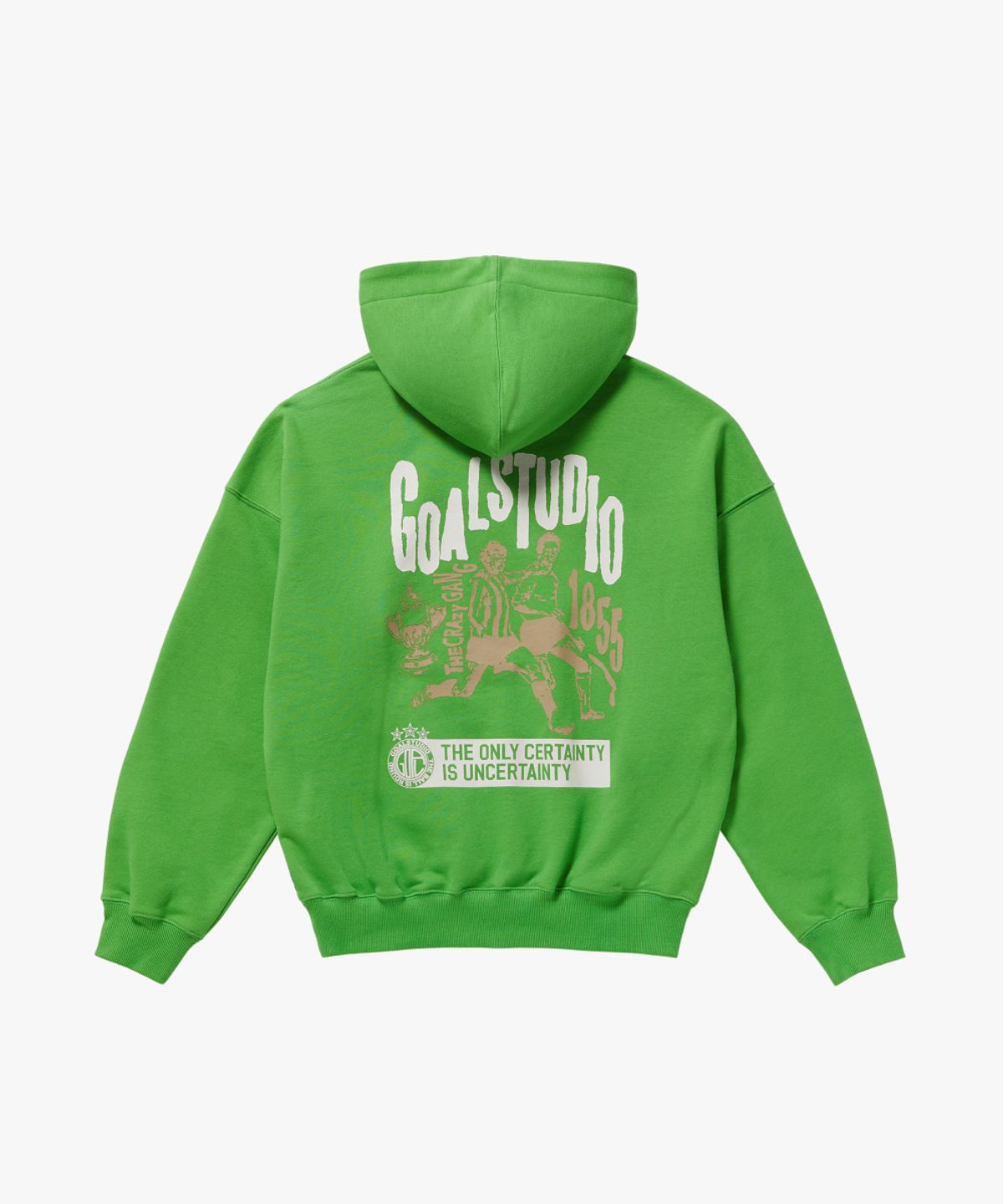 골스튜디오(GOALSTUDIO) FC VINTAGE ARTWORK HOODIE-LIGHT GREEN