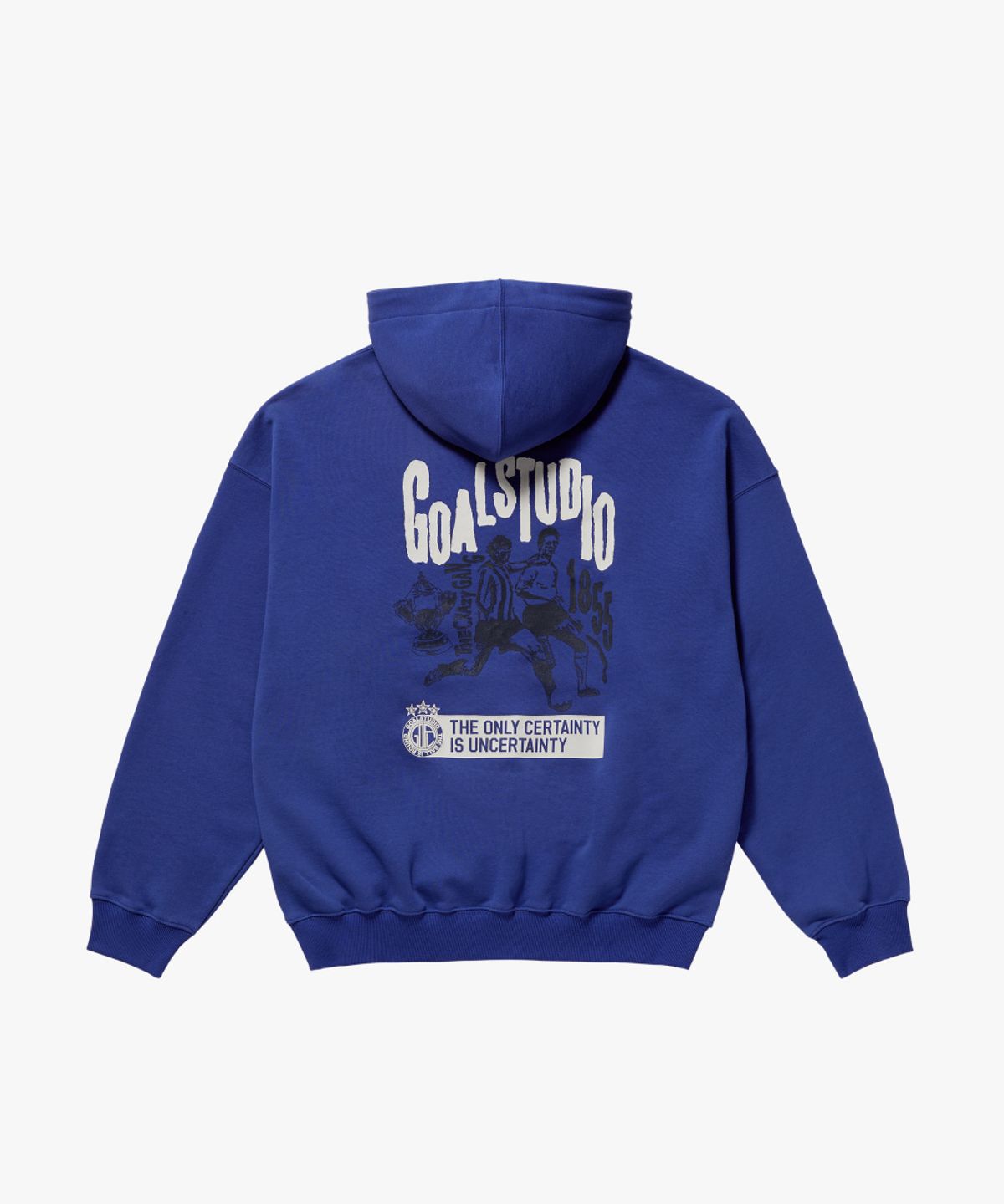 골스튜디오(GOALSTUDIO) FC VINTAGE ARTWORK HOODIE-BLUE