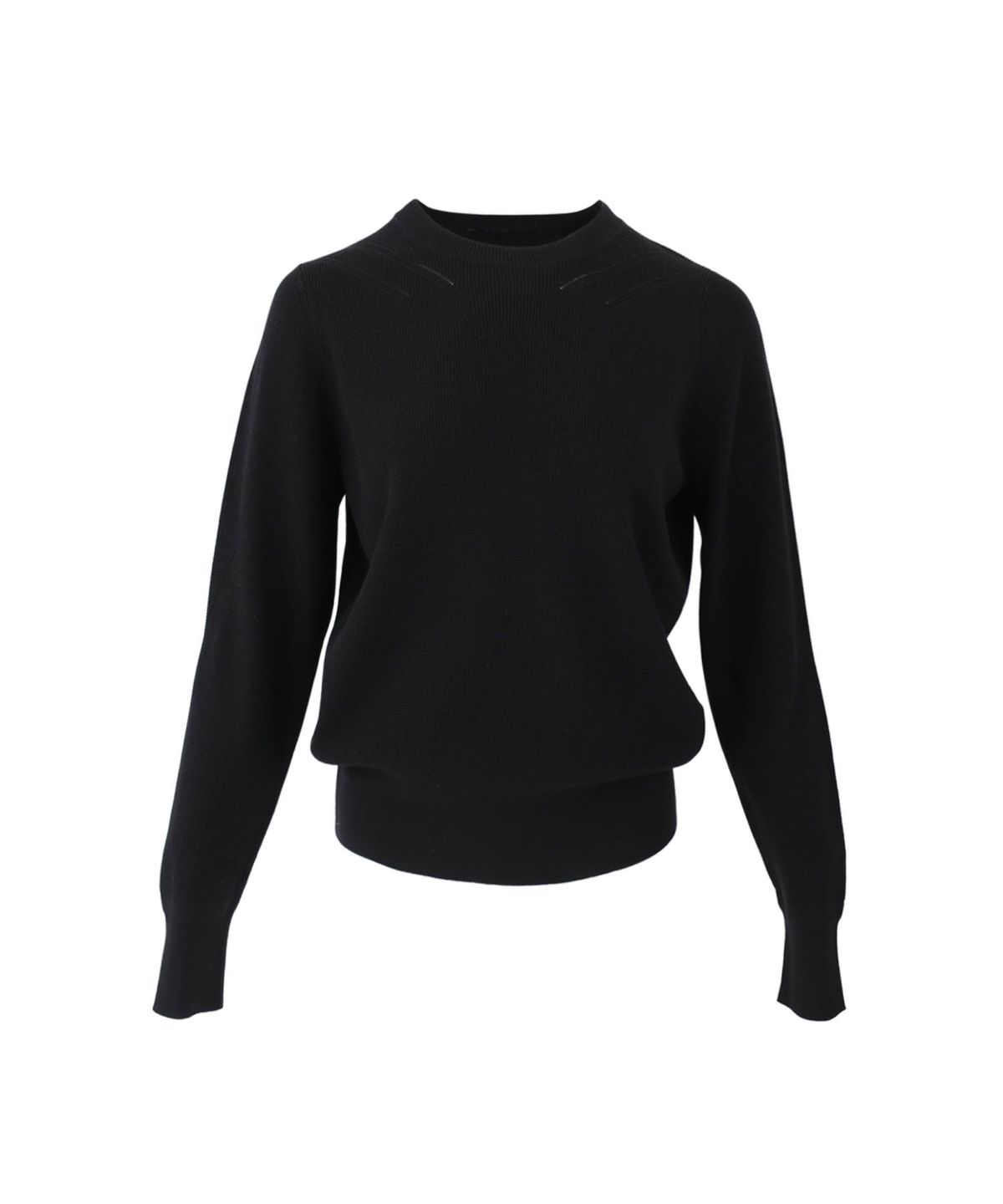 바스카라(VASCARA) Round Neck Long Sleeve Waffle knitwear (4colors)