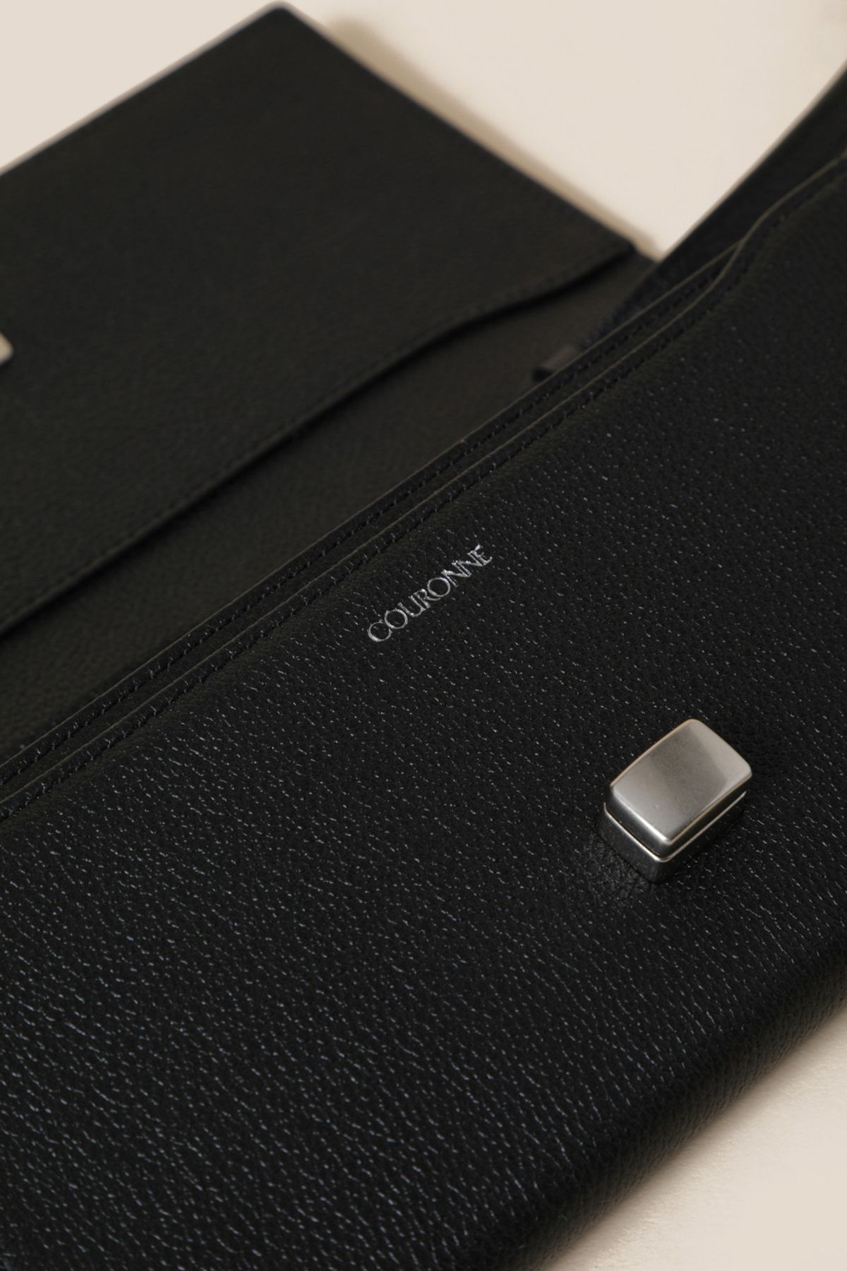 쿠론(COURONNE) Facade Noa Long Wallet_RCWDX25143BKX