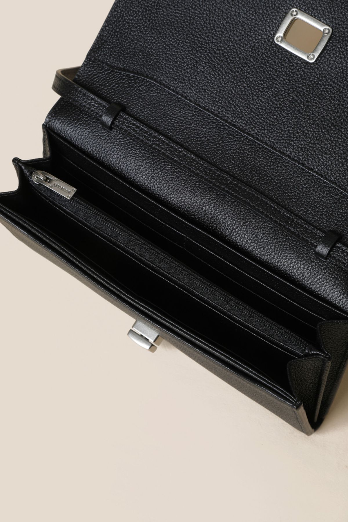 쿠론(COURONNE) Facade Noa Long Wallet_RCWDX25143BKX