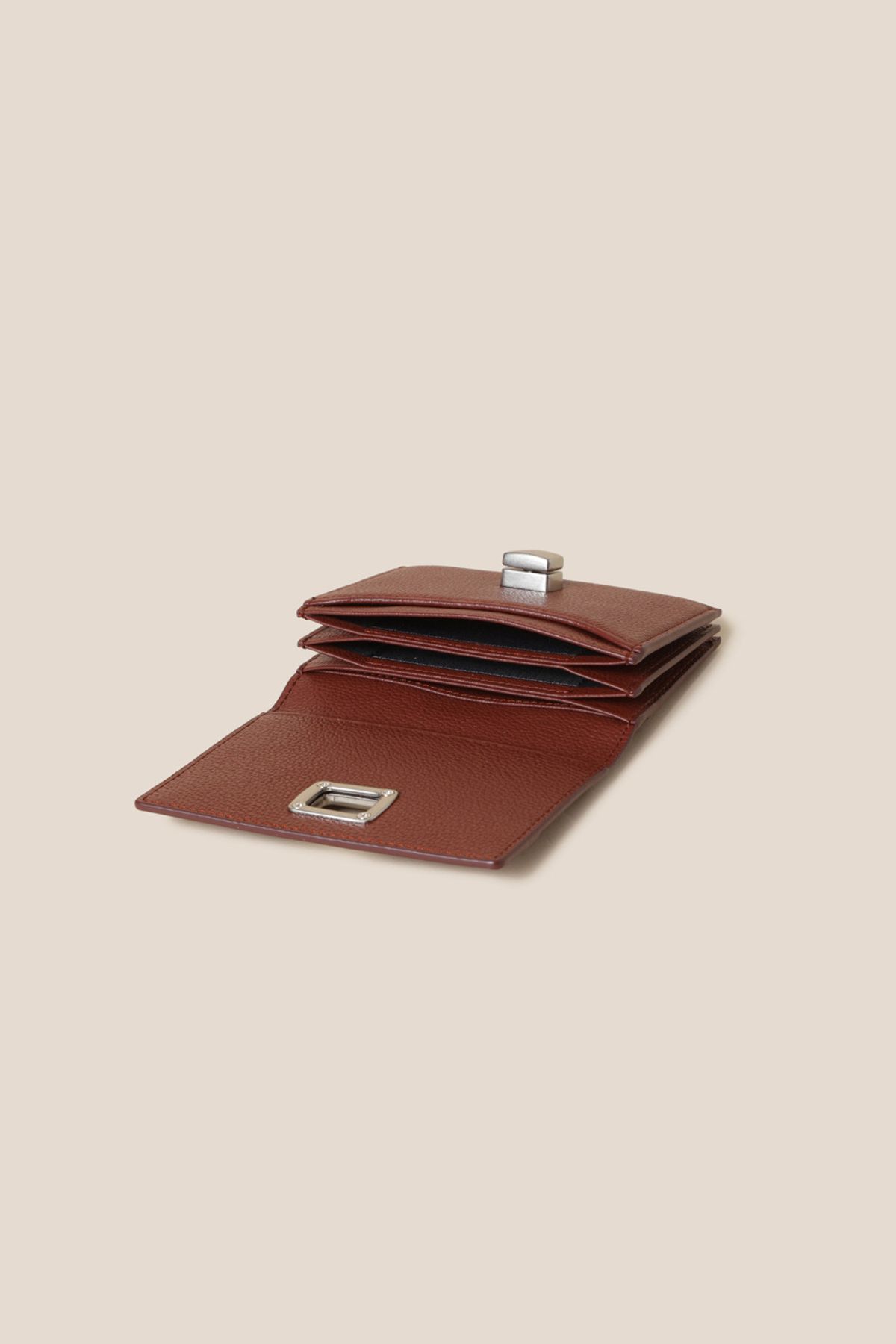쿠론(COURONNE) Facade Noa Accordian Card Wallet_RCWGX25146RED