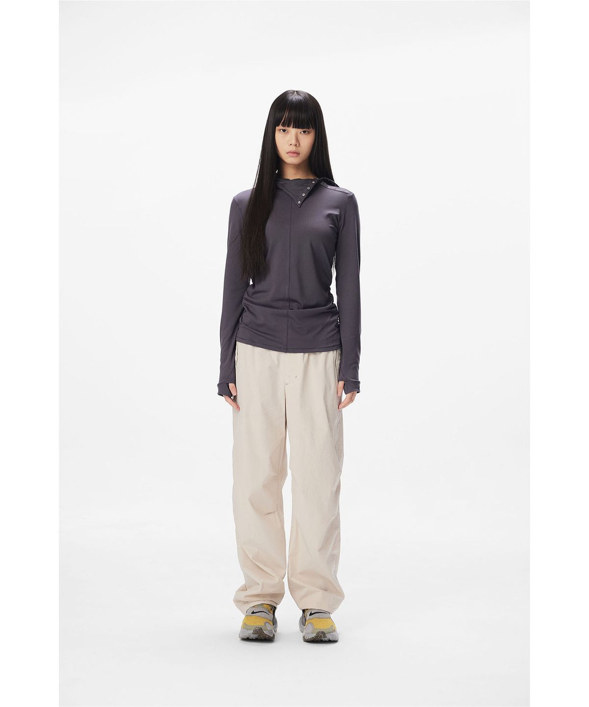 썬러브투어(SUNLOVETOUR) Swing Pants Stone