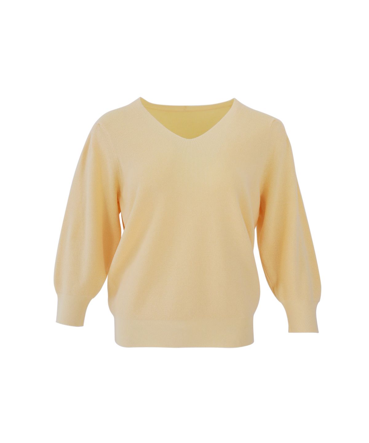 바스카라(VASCARA) Drop Puff V Neck Capri Knitwear (5colors)