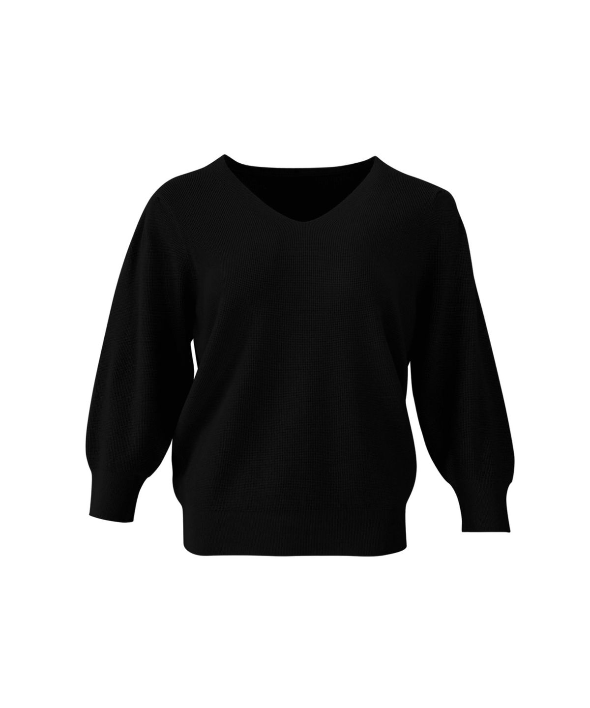 바스카라(VASCARA) Drop Puff V Neck Capri Knitwear (5colors)