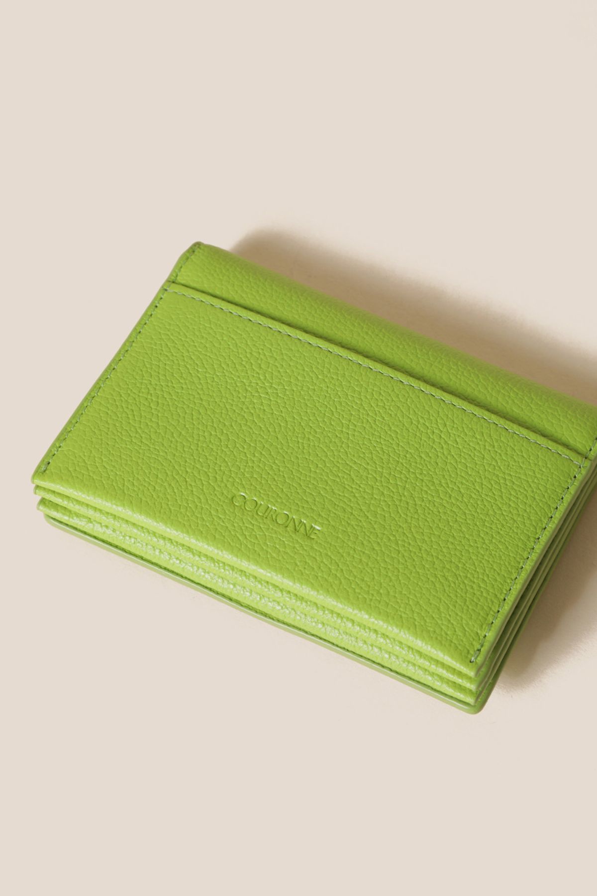 쿠론(COURONNE) Facade Noa Accordian Card Wallet_RCWGX25146GRL