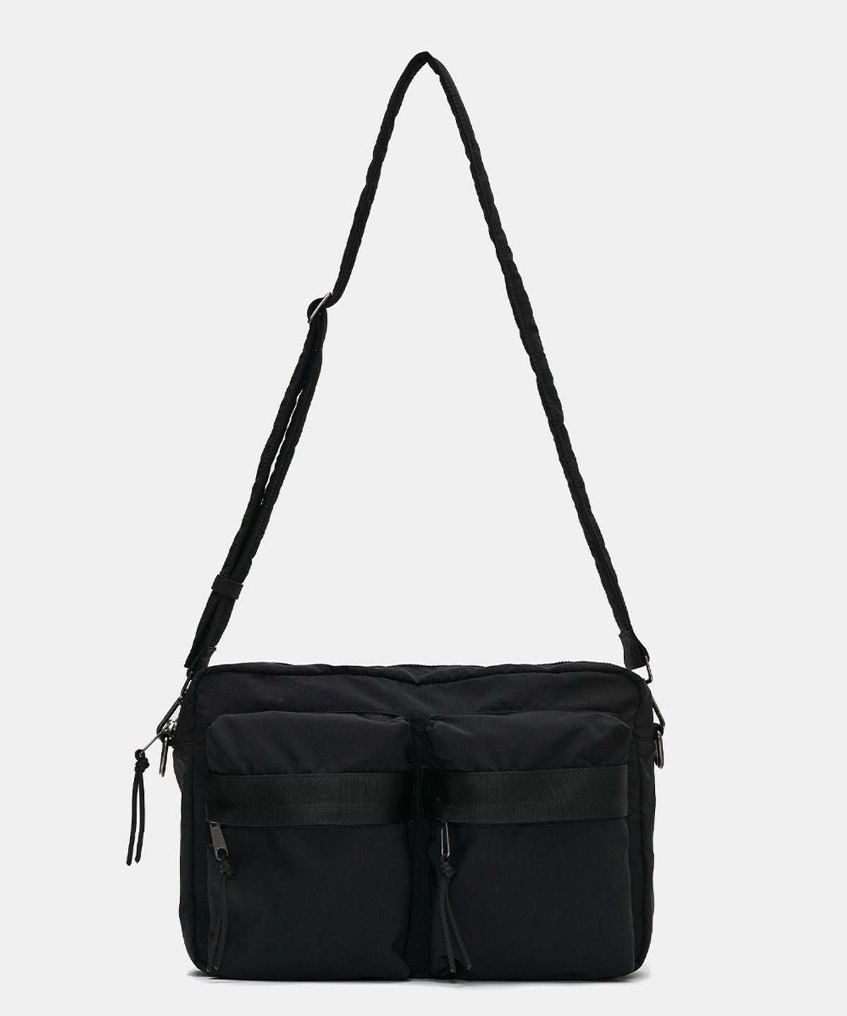 메종미네드(MAISON MINED) TWO POCKET SQUARE CROSS BAG