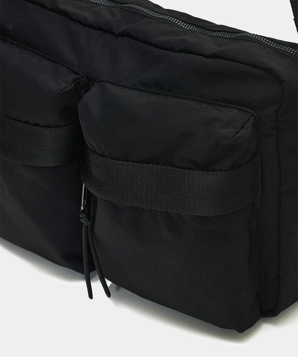 MUSINSA | MAISON MINED TWO POCKET SQUARE CROSS BAG