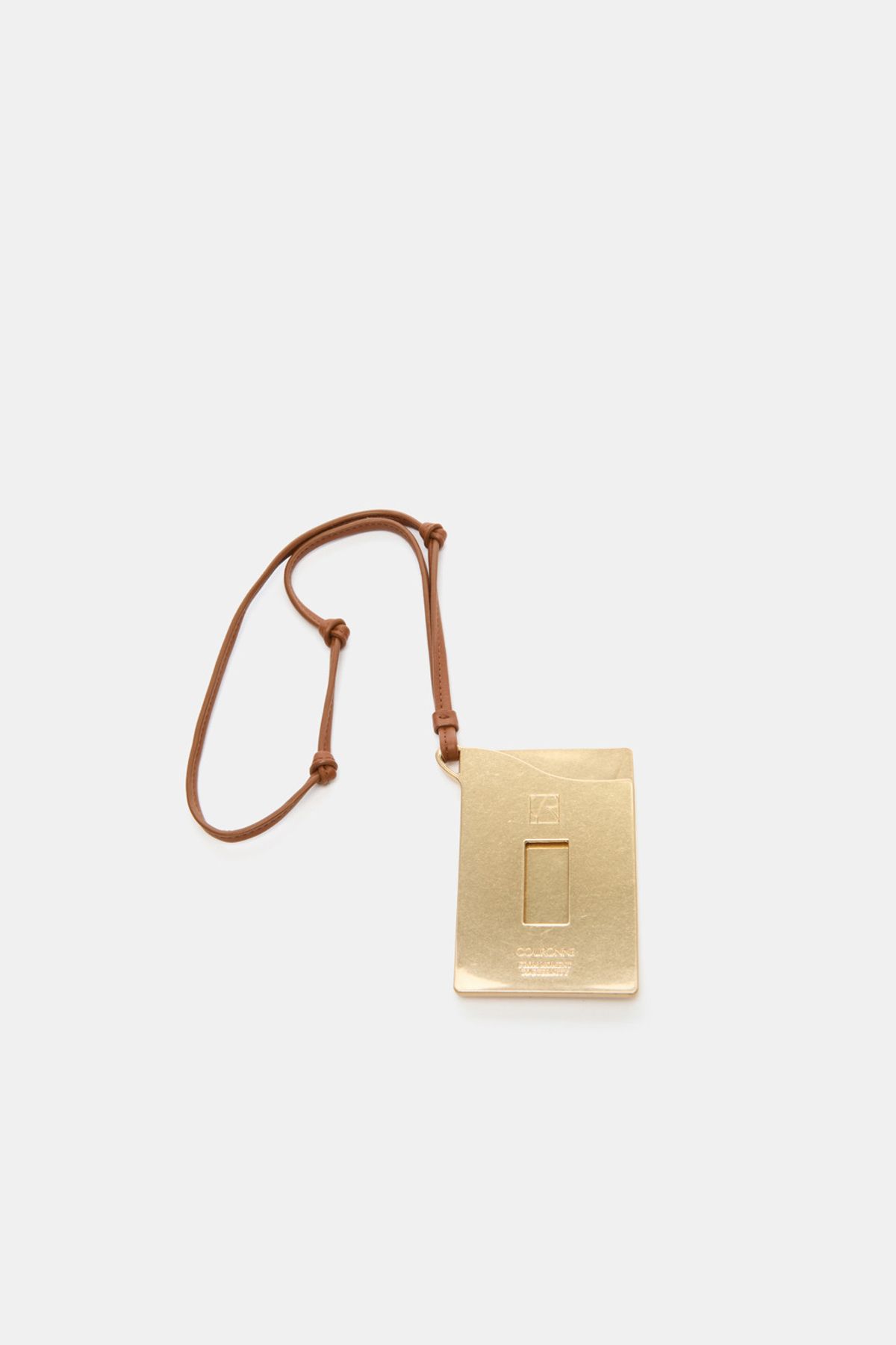 쿠론(COURONNE) Reve Metal Card Charm_RCAEX25152GDX