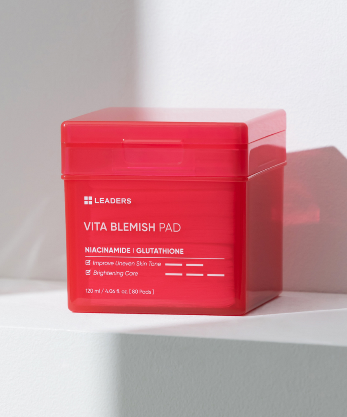 리더스코스메틱(LEADERS COSMETICS) [본품+리필] 리더스 잡티 흔적 패드 120ml (80매+80매)