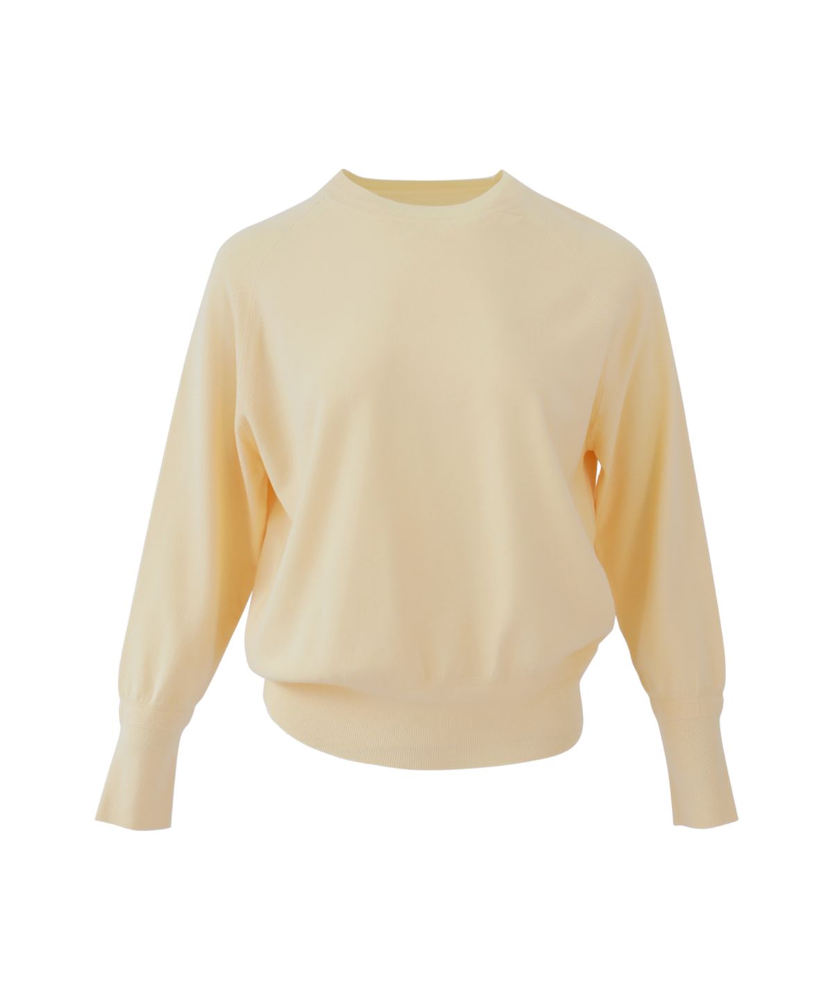 바스카라(VASCARA) Chic Raglan Round Neck Long Sleeve Knitwear (5colors)