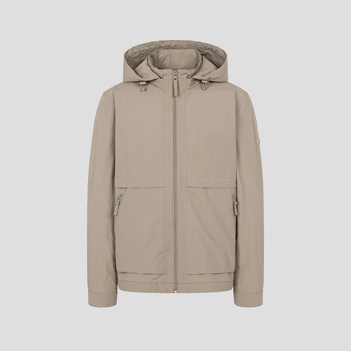 빈폴 멘(BEANPOLE MEN) 캐주얼 후드 점퍼  베이지 (BC5239C22A)