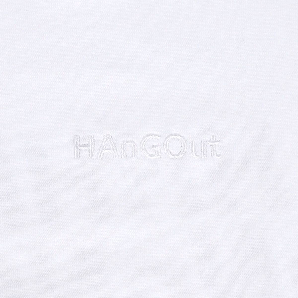 행아웃(HANGOUT) X 레이나 오 그래픽 티셔츠 (화이트)