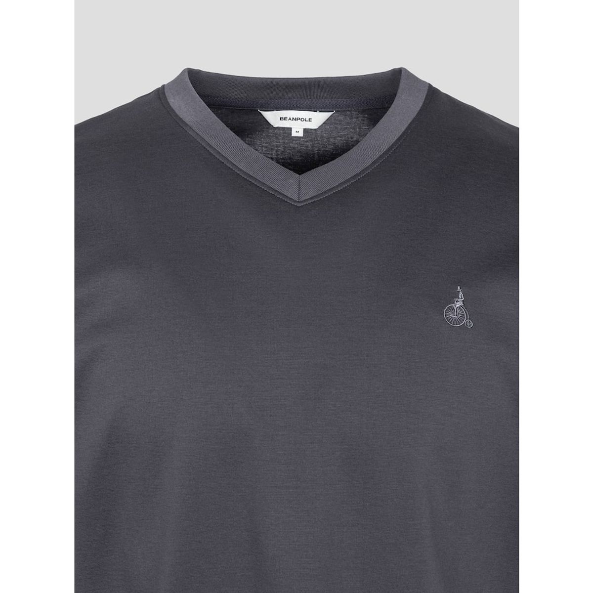 빈폴 멘(BEANPOLE MEN) 브이넥 반소매 티셔츠  애쉬 (BC5242C314)
