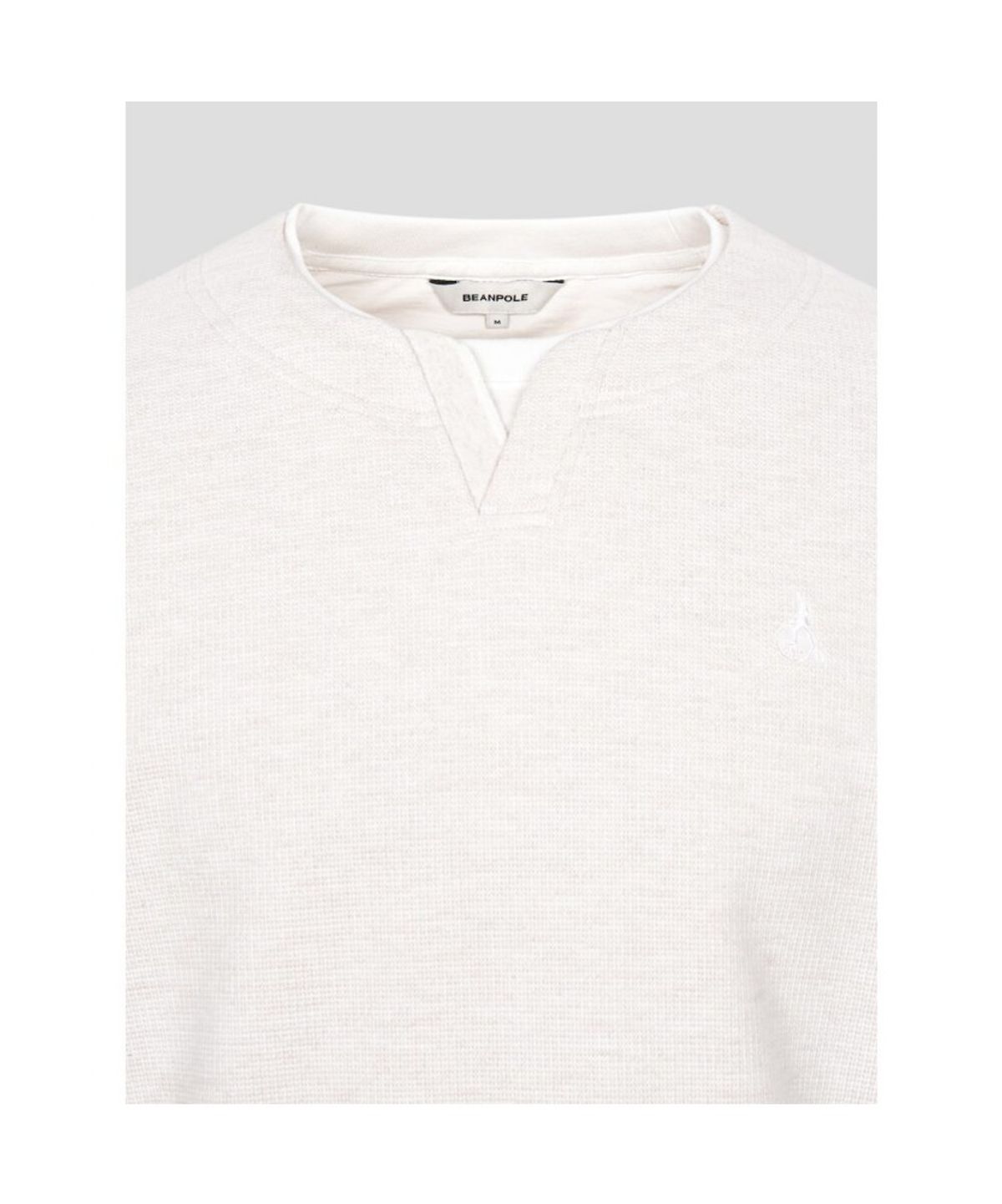 빈폴 멘(BEANPOLE MEN) 레이어드 라운드 티셔츠  아이보리 (BC5241C340)