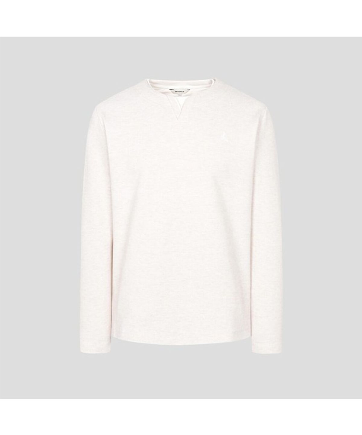 빈폴 멘(BEANPOLE MEN) 레이어드 라운드 티셔츠  아이보리 (BC5241C340)