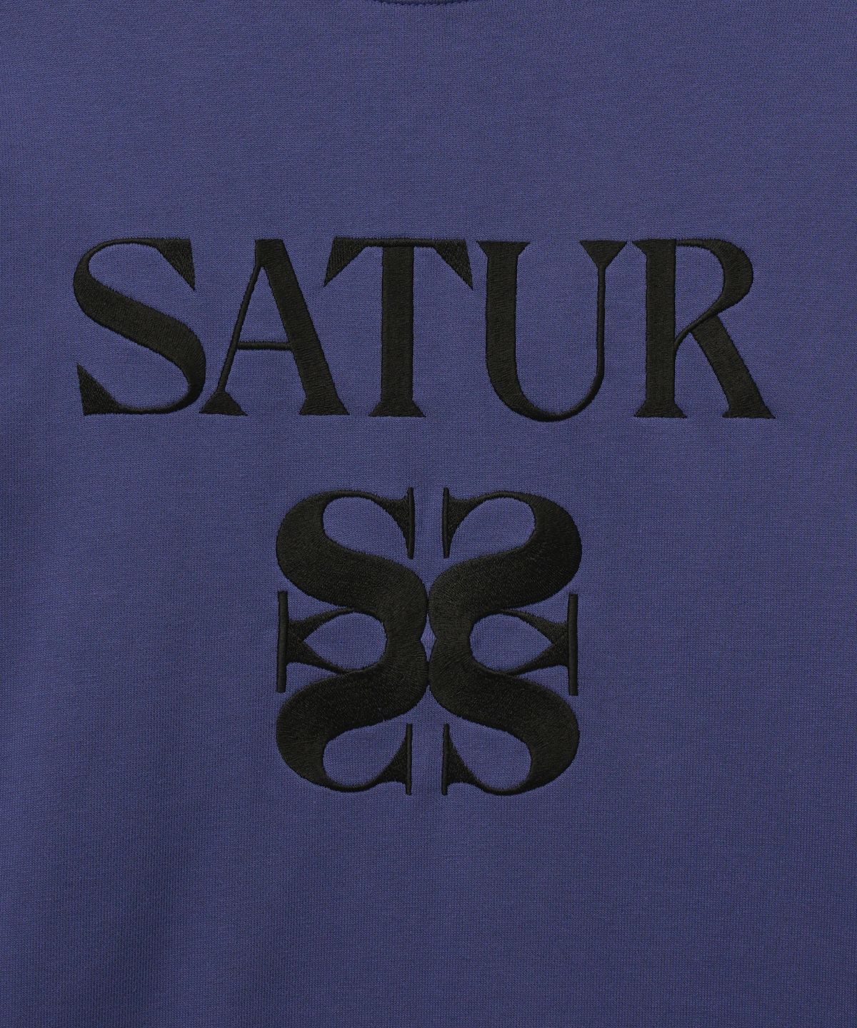 세터(SATUR) 클래식 로고 스웨트셔츠 퍼플