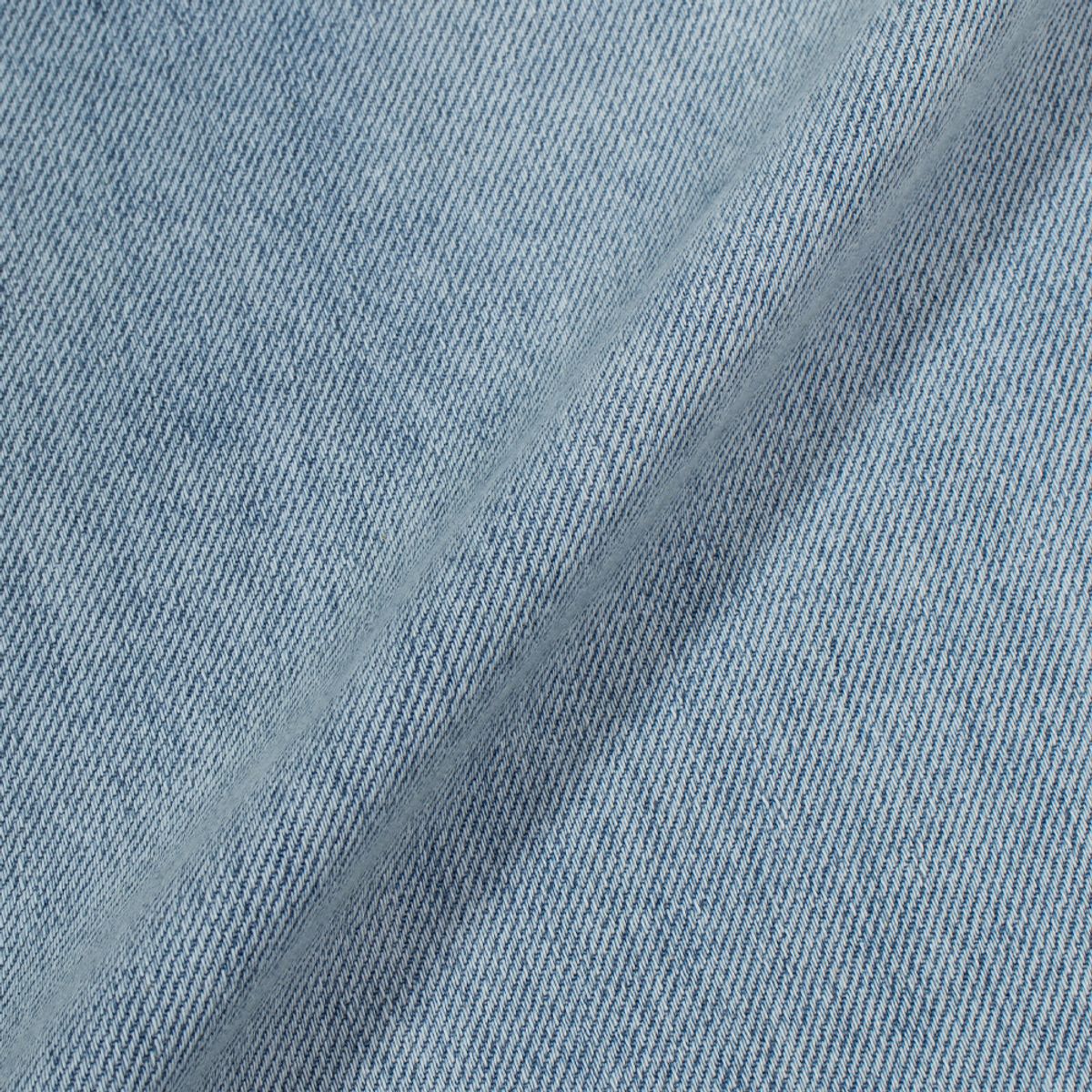 모아(MOAA) Light Wash Wide Leg Jeans (LIGHT JEAN BLUE)