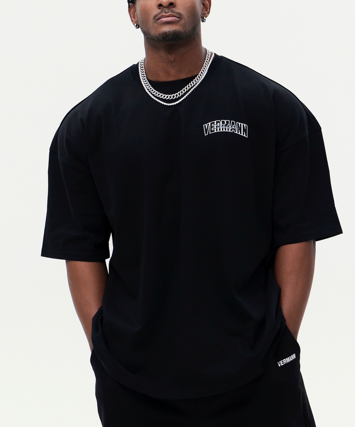 베르만 어패럴(VERMANN APPAREL) 백넘버 오버핏 반팔티 2colors