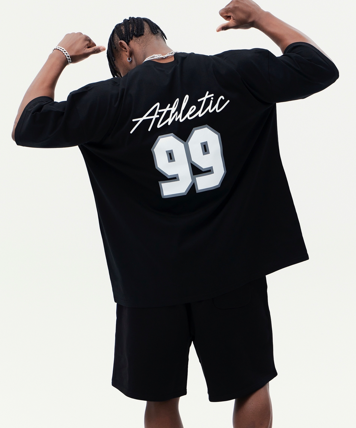 베르만 어패럴(VERMANN APPAREL) 백넘버 오버핏 반팔티 2colors