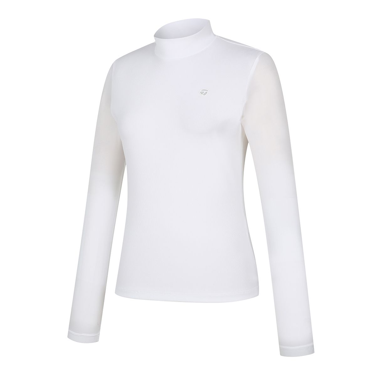 테일러메이드 어패럴(TAYLORMADE APPAREL) 여성 골조직 하이넥 베이스레이어 티셔츠 TTO-57HG42-100