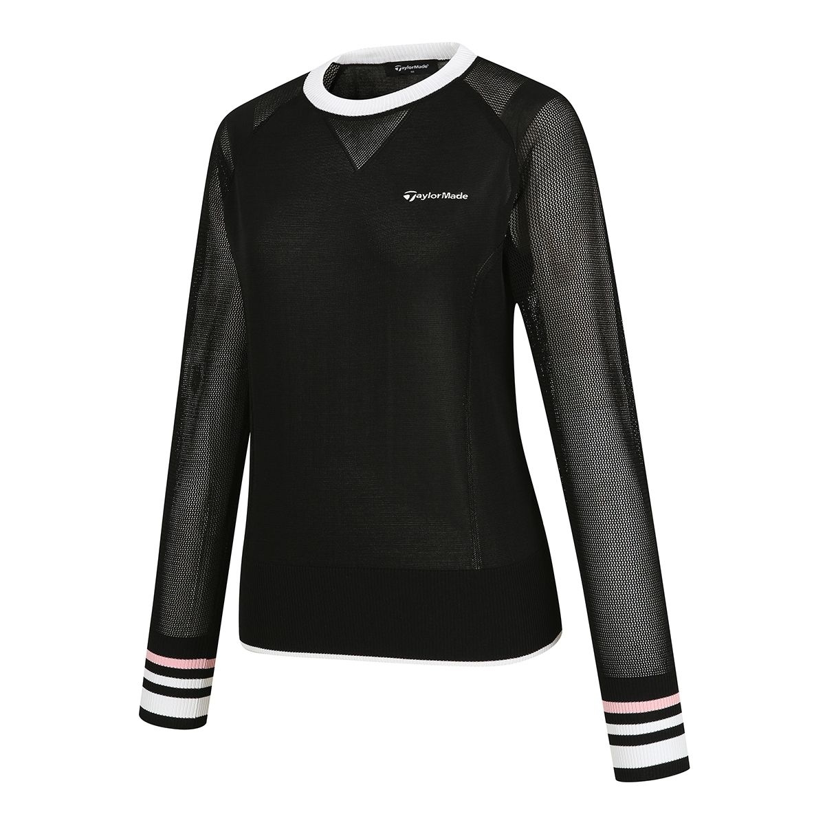 테일러메이드 어패럴(TAYLORMADE APPAREL) 여성 라운드 래글런 풀오버 니트 TSO-51HG23-199