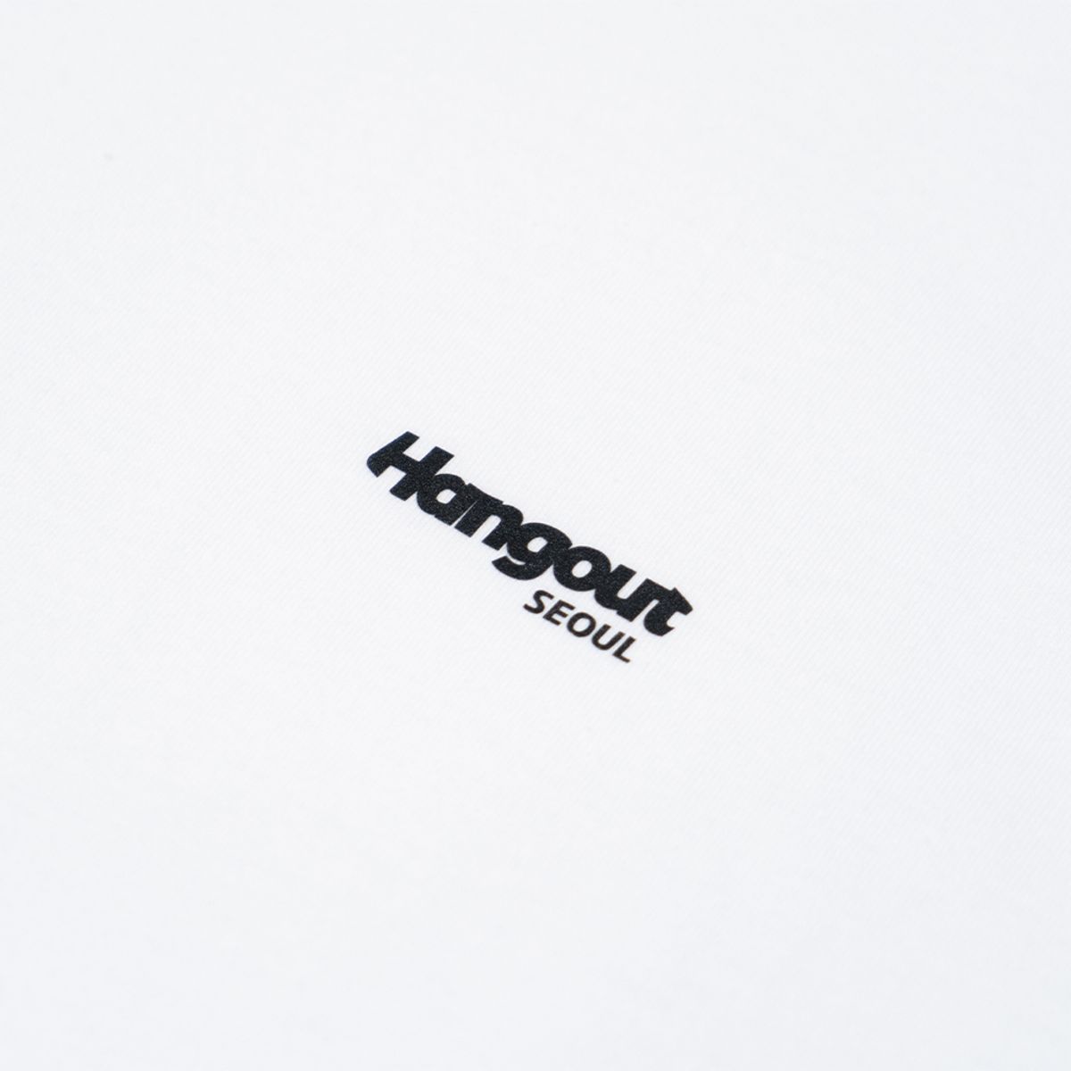 행아웃(HANGOUT) 행아웃 서울 하얀 티셔츠 (화이트)