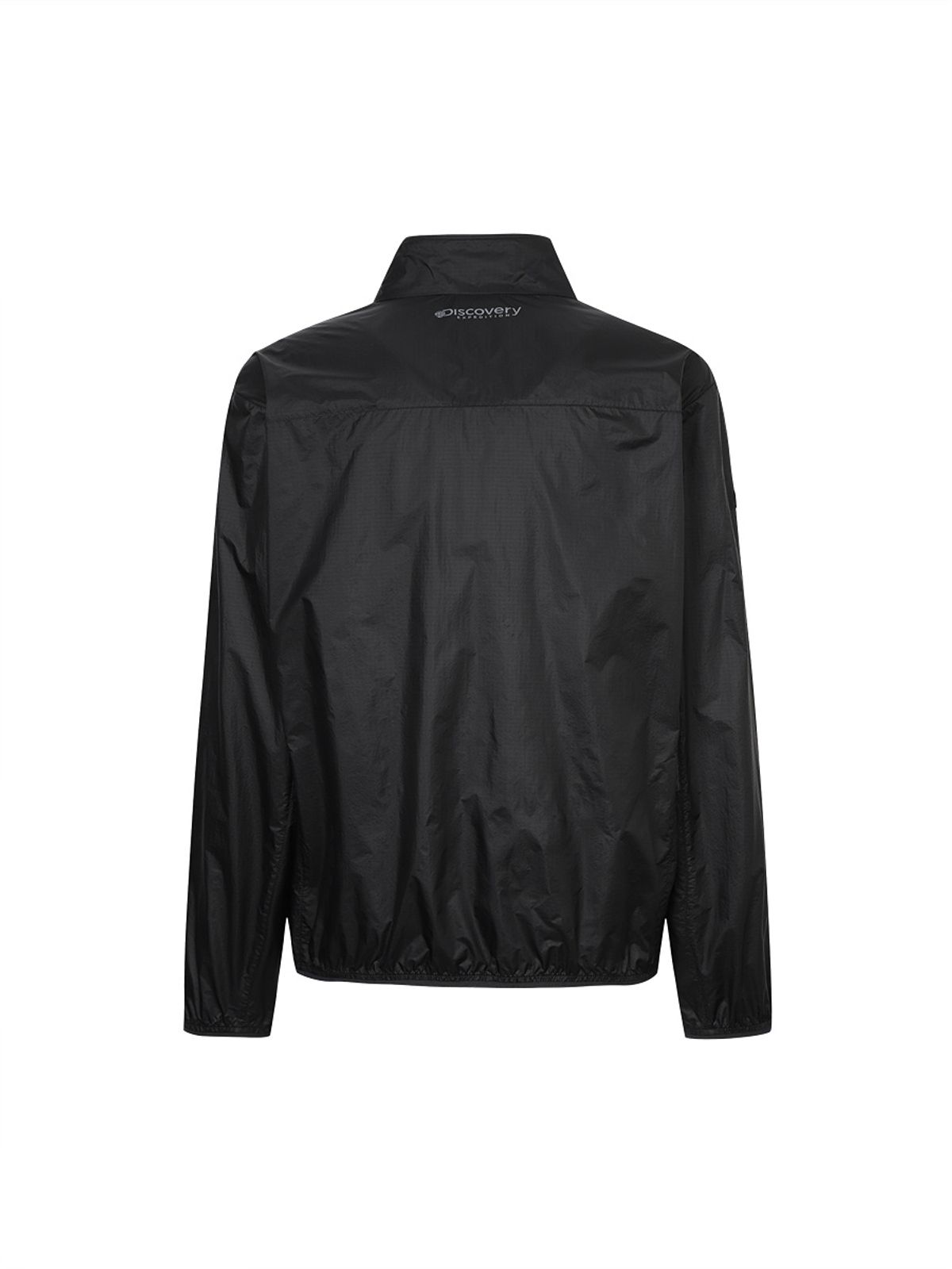 디스커버리 익스페디션(DISCOVERY EXPEDITION) 남성 초경량 립스탑 하이넥 바람막이 (BLACK)