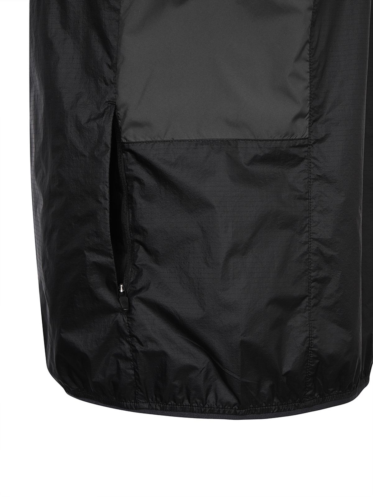 디스커버리 익스페디션(DISCOVERY EXPEDITION) 남성 초경량 립스탑 하이넥 바람막이 (BLACK)