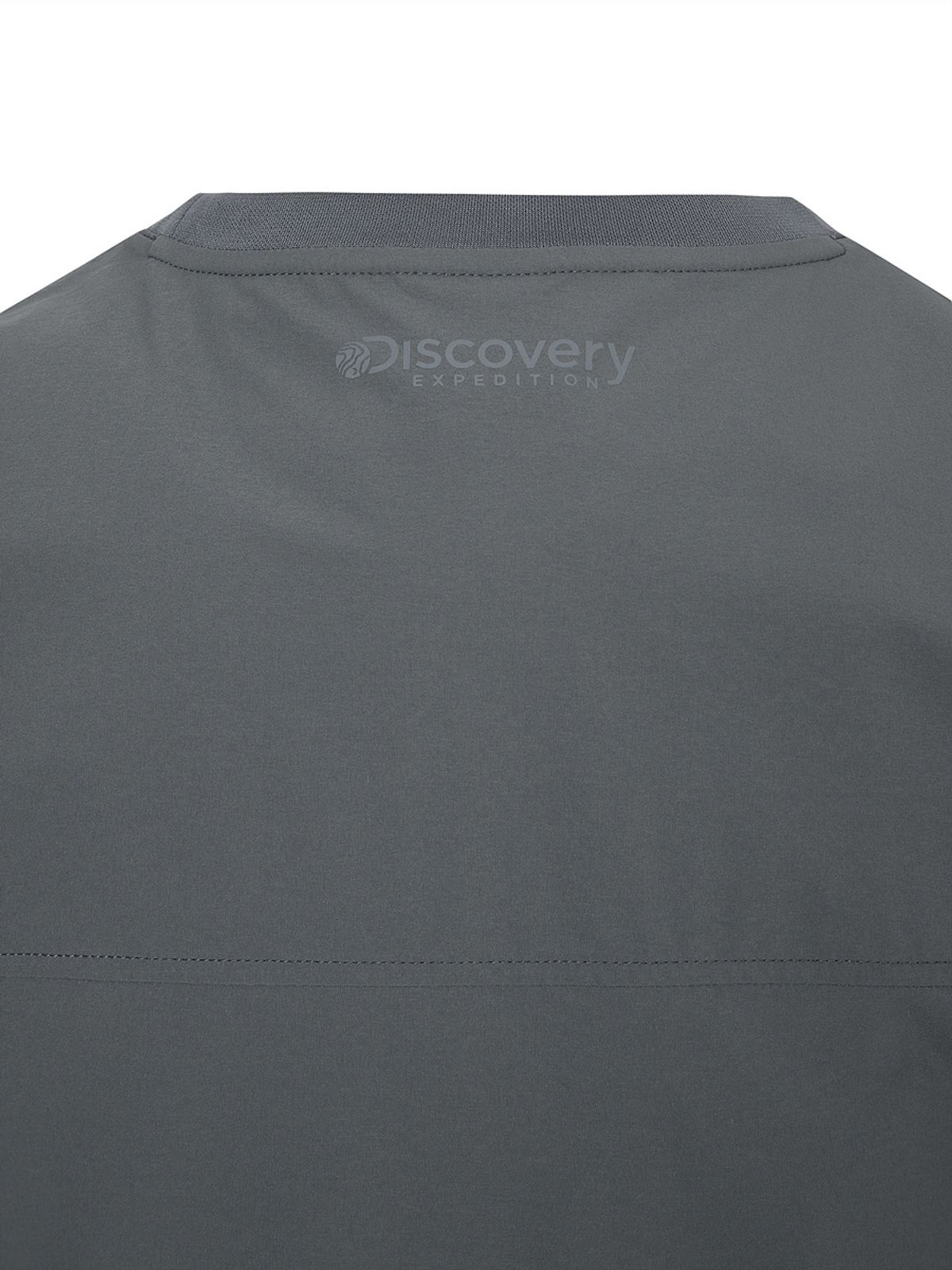 디스커버리 익스페디션(DISCOVERY EXPEDITION) 프레시벤트 우븐 반팔티셔츠 (D/GREY)