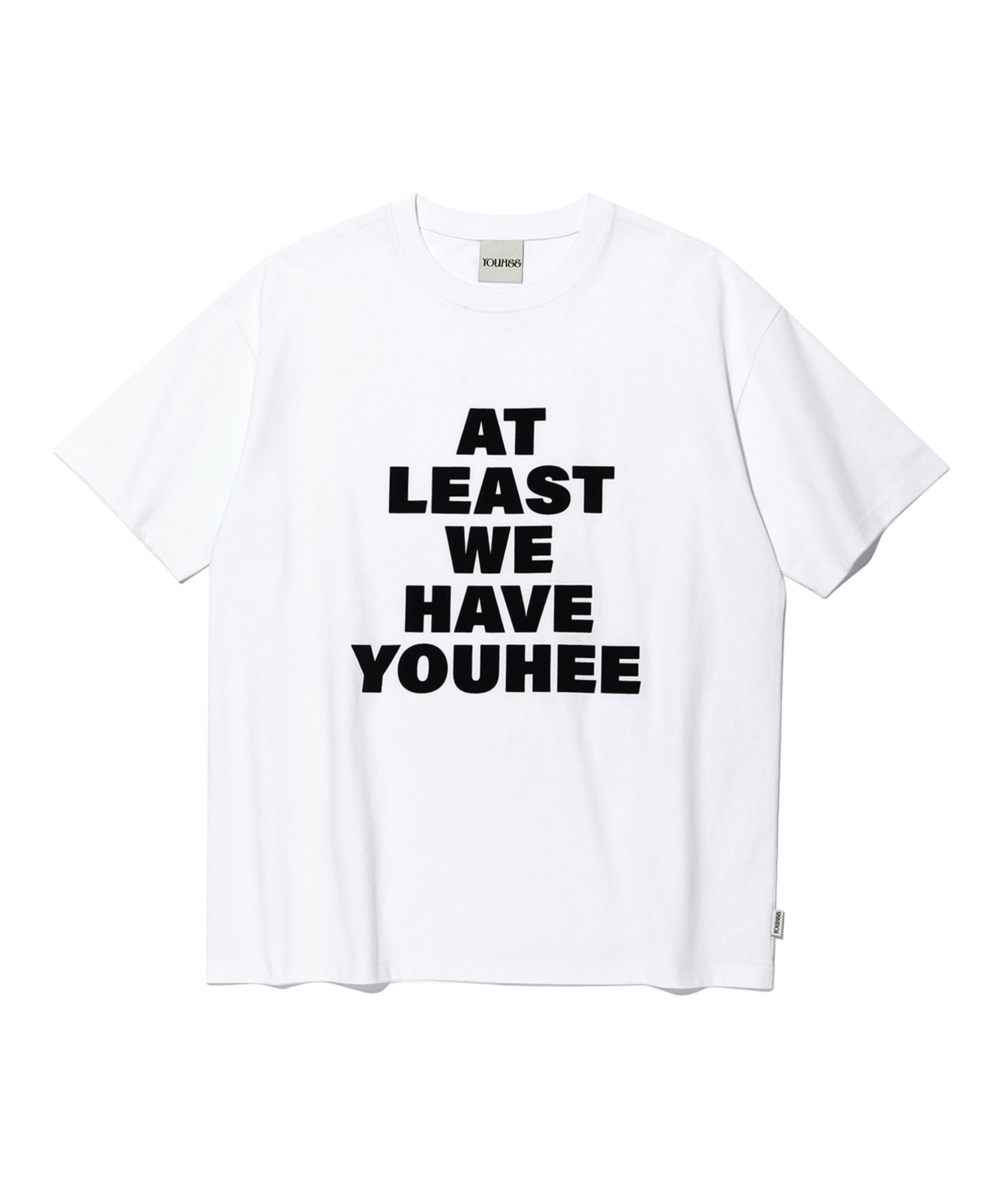 ◆YOUHEE◆ APLIQUE LETTERING TSHIRTS WHITE MUSINSA公式 | YOUHEE LETTERING OVER FIT T-SHIRTS WHITE
