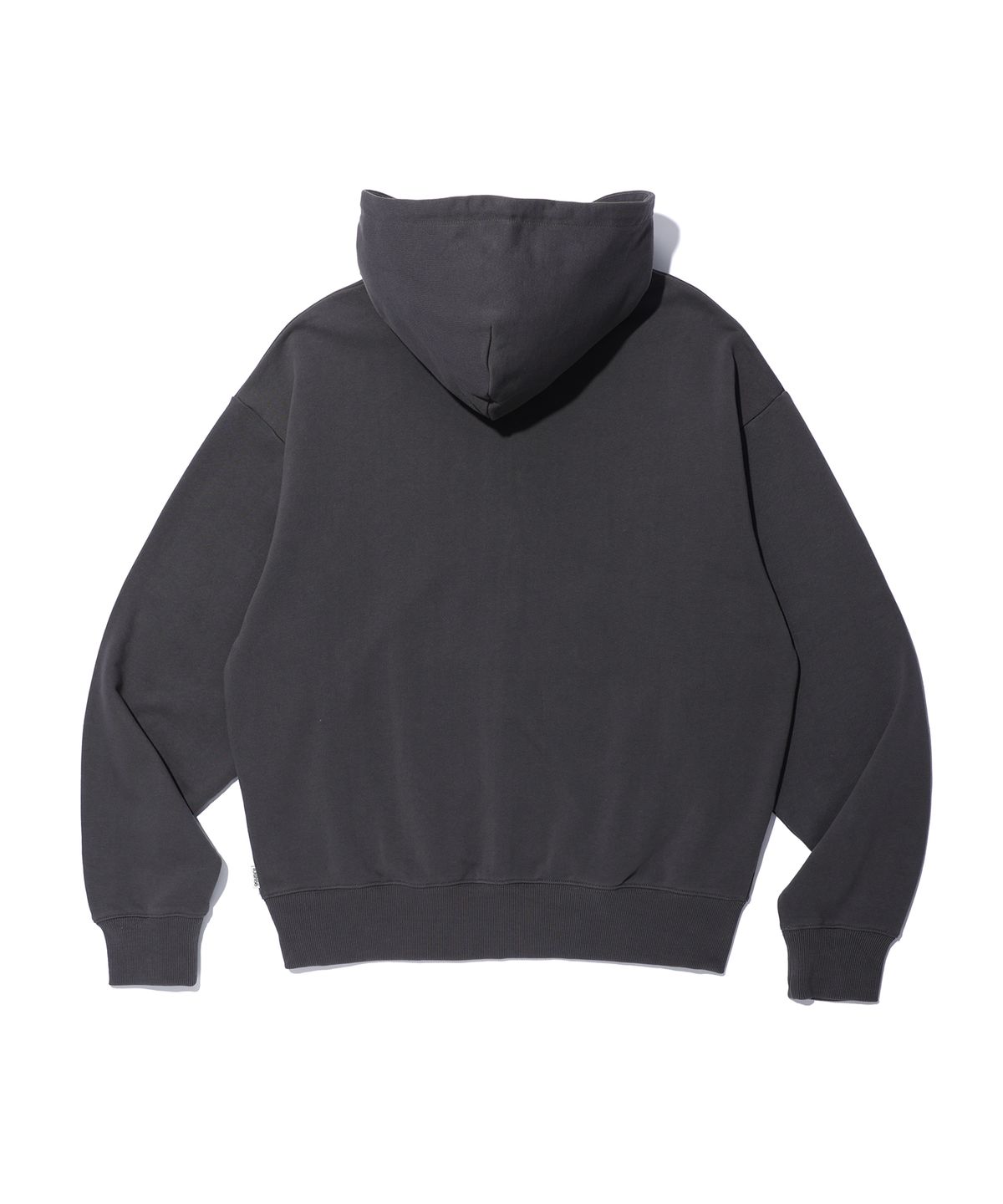 유희(YOUHEE) NOT A KID HOOD ZIP-UP CHARCOAL