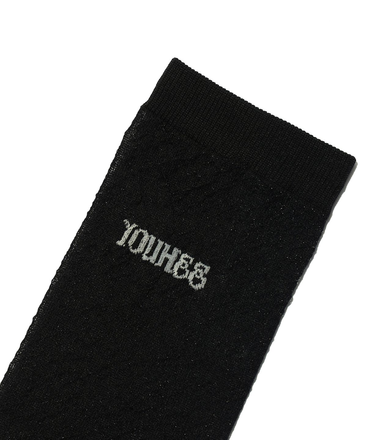 유희(YOUHEE) YOUHEE SEETHROUGH SOCKS BLACK