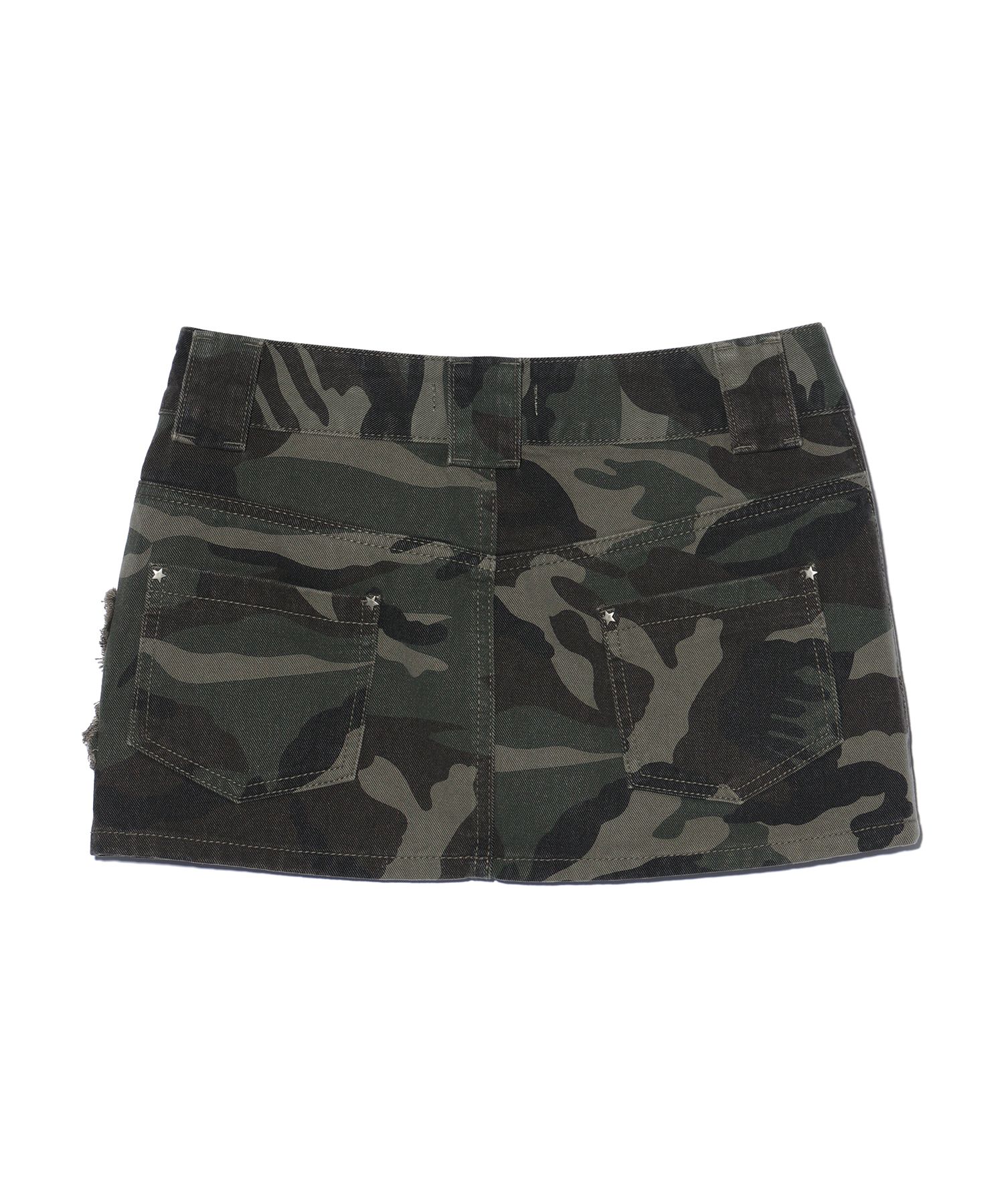 YOUHEE ■ CAMO PATTERN STAR MINI SKIRT MUSINSA | YOUHEE CAMO PATTERN STAR MINI SKIRT KHAKI