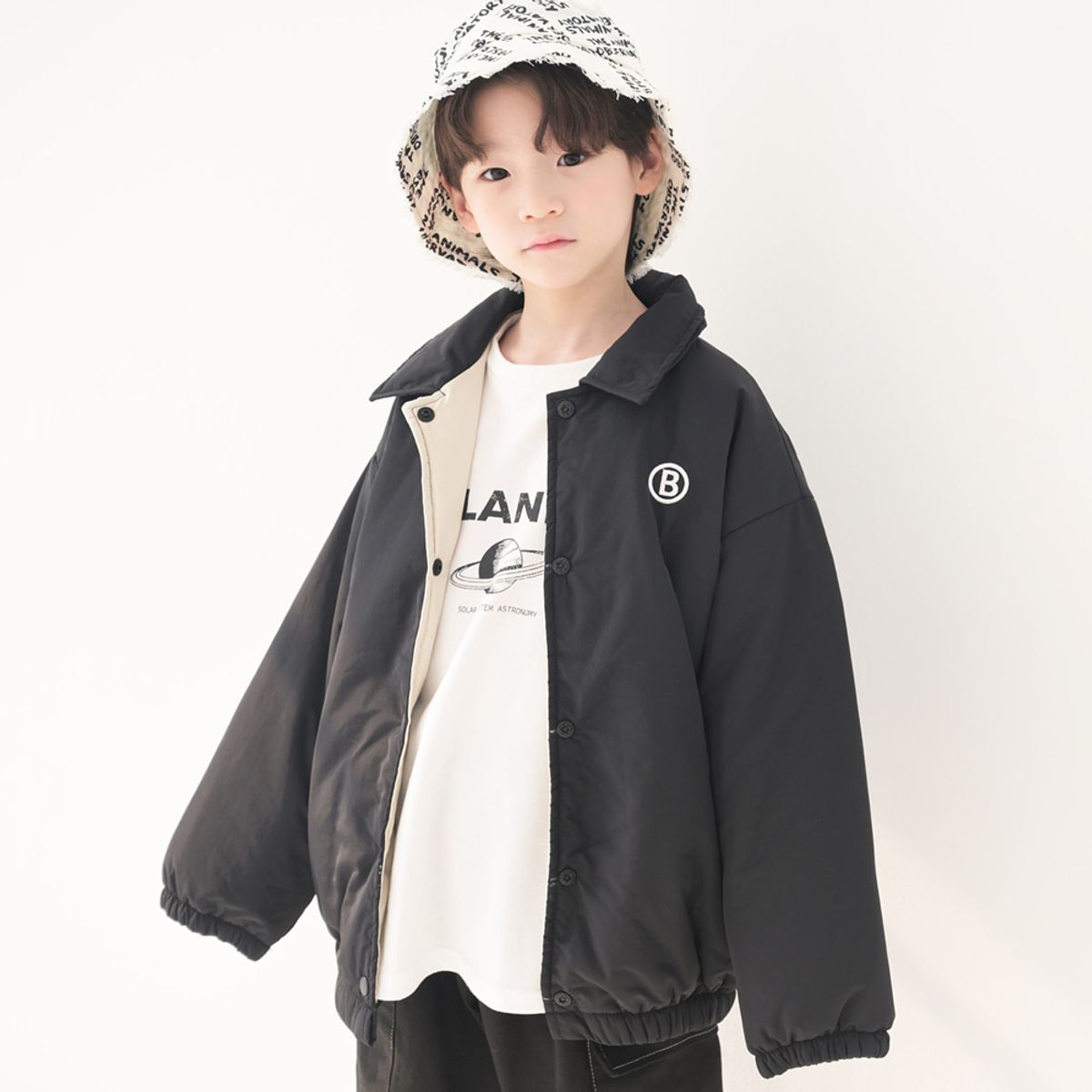 붐붐키즈(BOOMBOOMKIDS) D2421 폭신한봄버점퍼