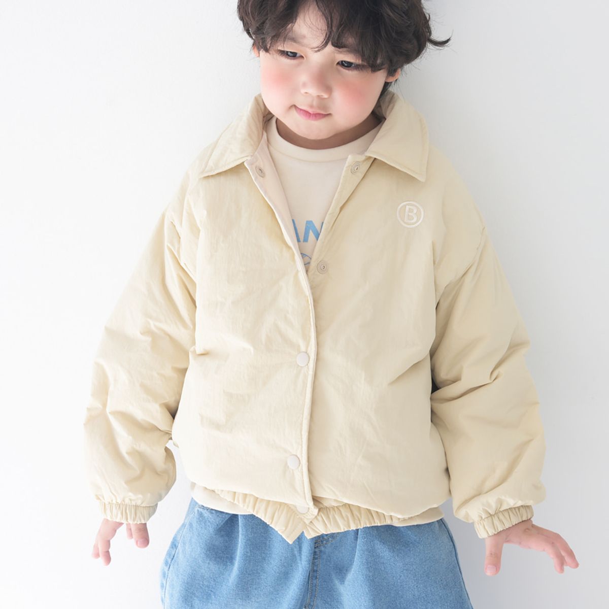 붐붐키즈(BOOMBOOMKIDS) D2421 폭신한봄버점퍼