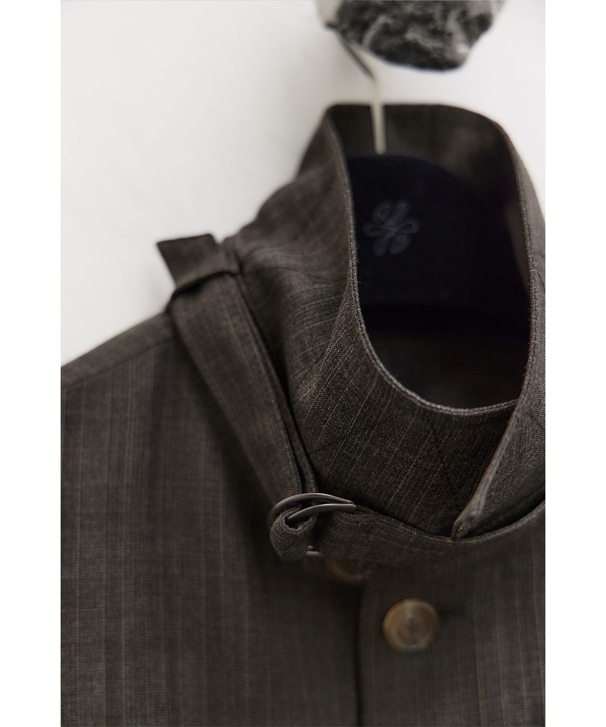 유스(YOUTH) Safari Jacket - Brown Stripe